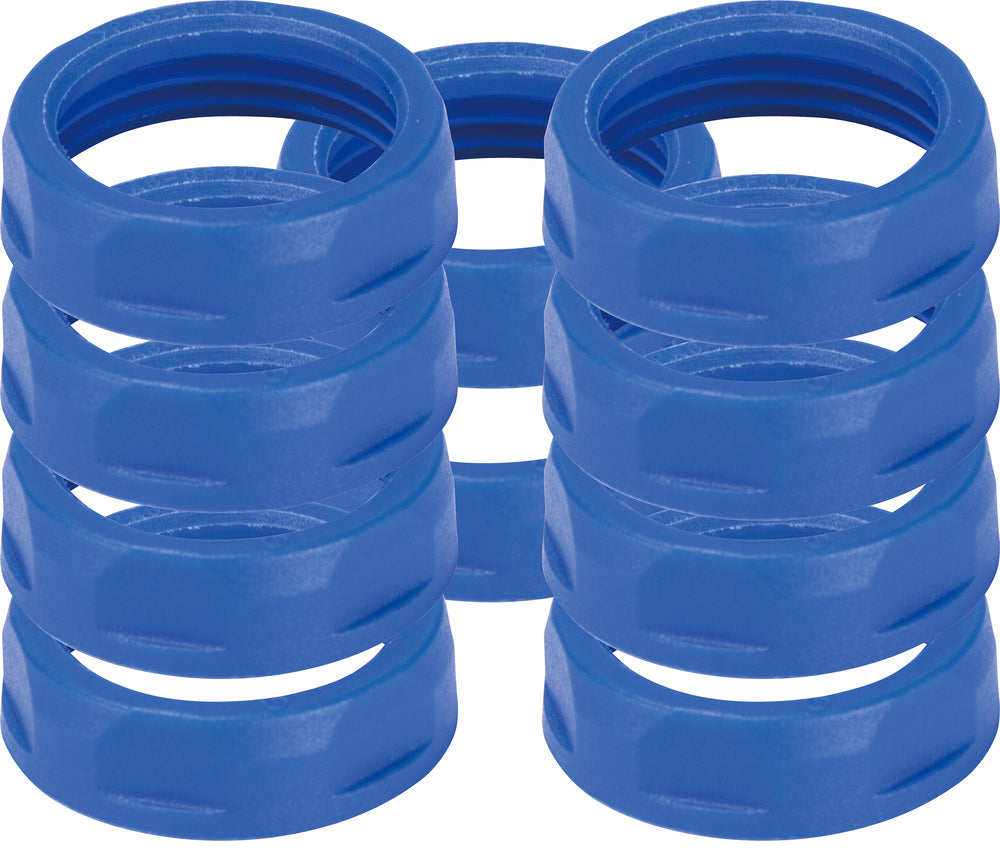 184680-1 Markierungsmutter M28 blau