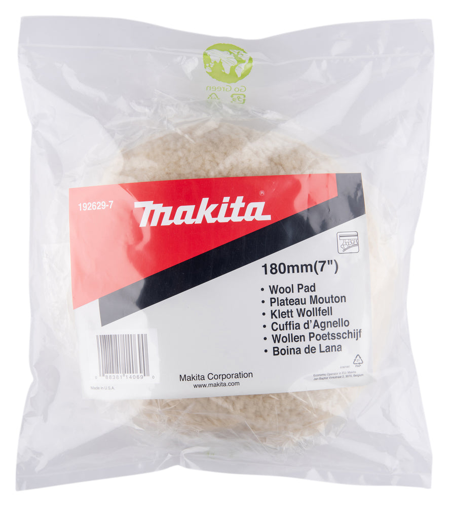 192629-7 Woll-Polierpad Ø 180 mm