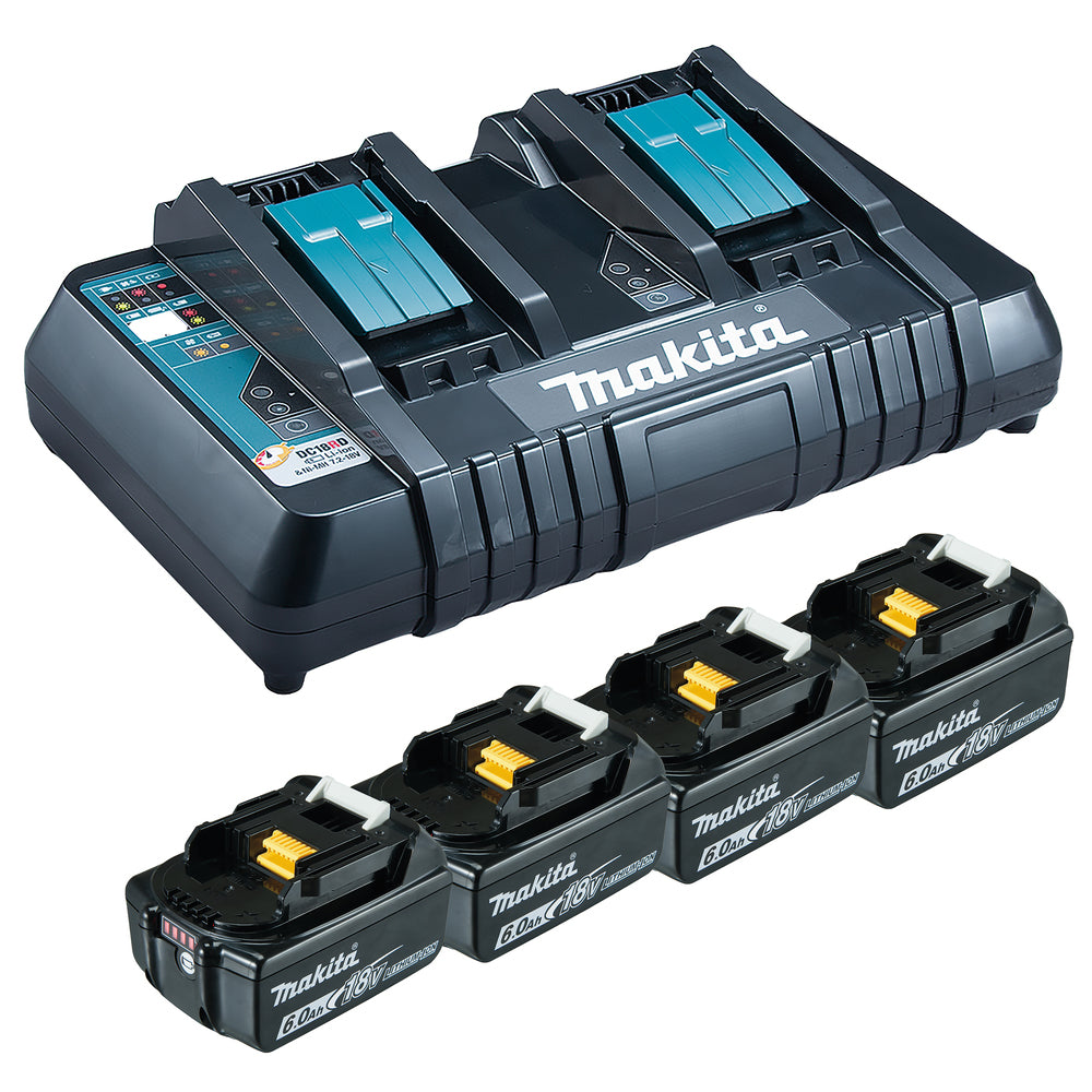 Power Source-Kit 18V 4x 6,0Ah