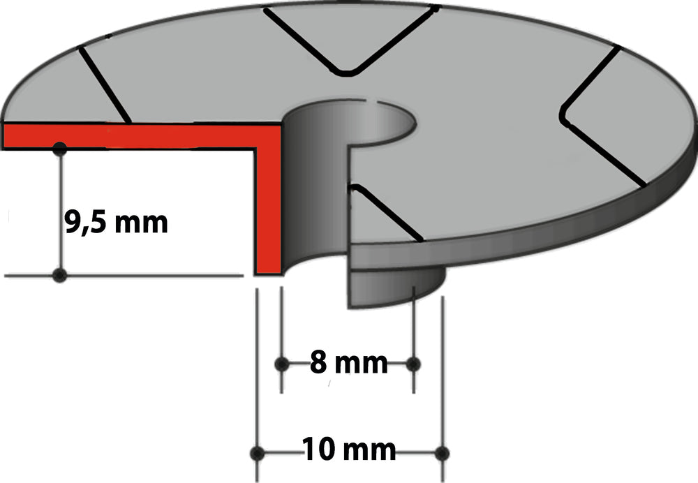 Kopierhülse 10,0mm 343577-5