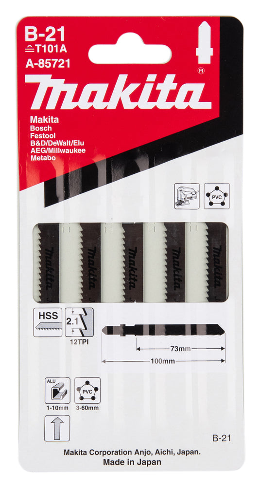 Stichsägeblatt B-21 Kunststoff/Aluminium A-85721