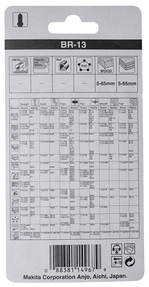 Stichsägeblatt BR-13 Holz A-85793