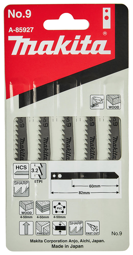 A-85927 Stichsägeblatt Nr.9 Holz/Kunststoff