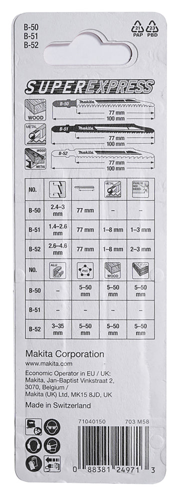 Stichsägeblatt-Set B-06292