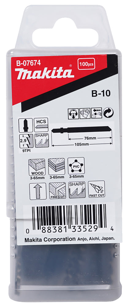 Stichsägeblatt B-10 Holz/Kunststoff B-07674