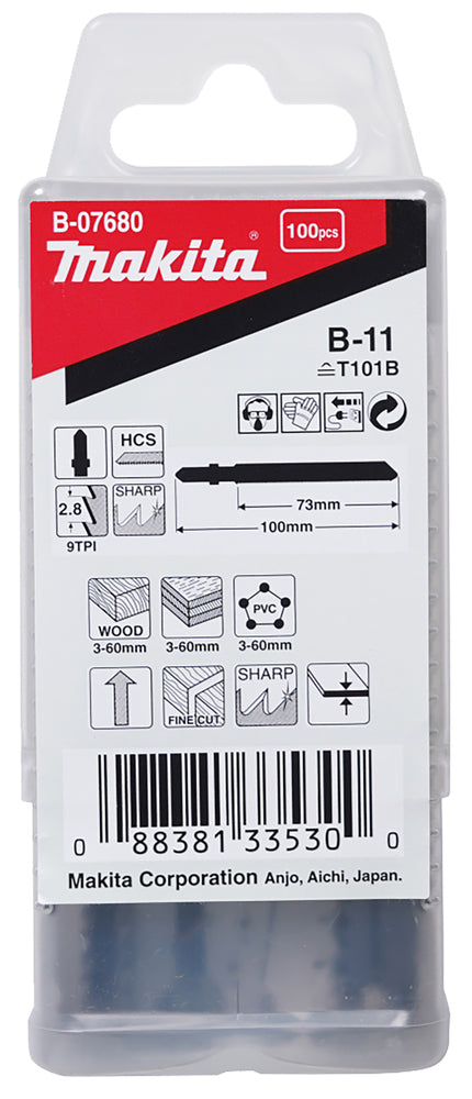 Stichsägeblatt B-11 Holz/Kunststoff B-07680