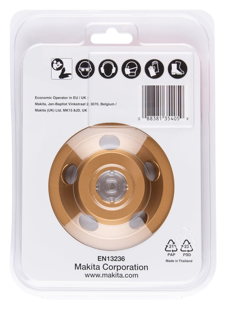 B-12295 Diamantschleiftopf grob 125mm