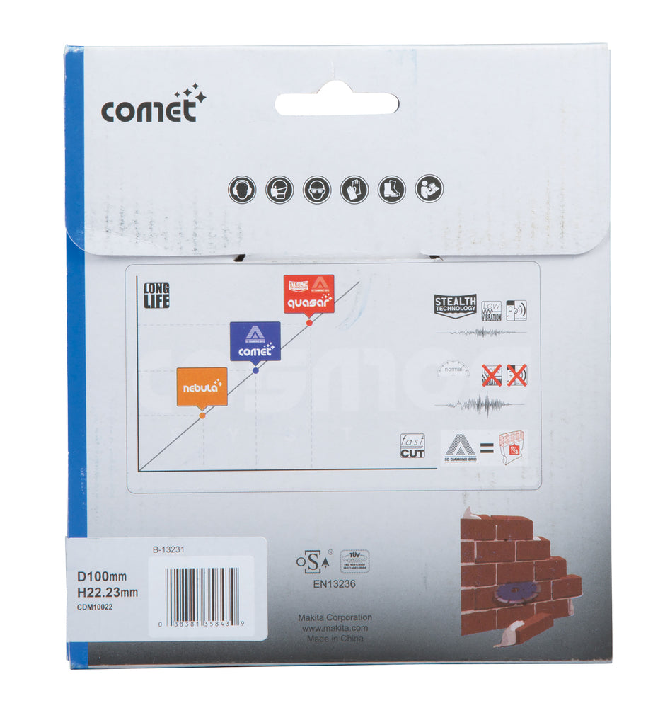 Diamanttrennscheibe Comet 100mm B-13231