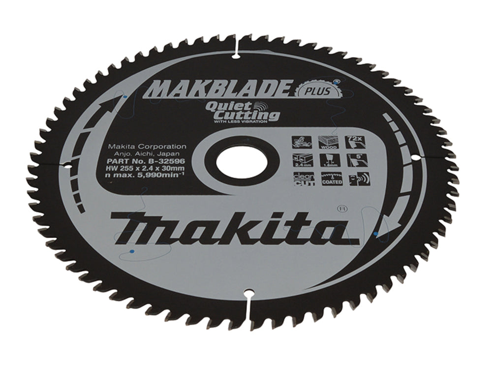 Kreissägeblatt 255x30x72Z MAKBLADE PLUS