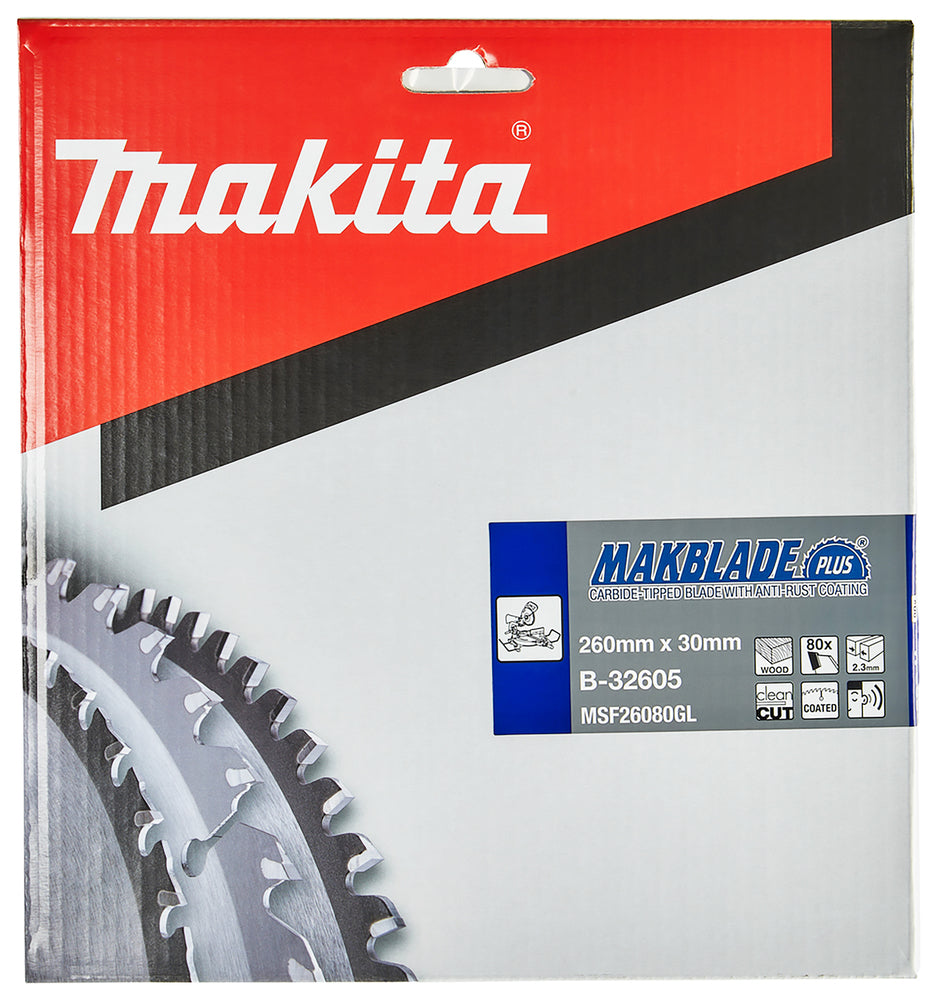 B-32605 MAKBLADE+ Sägeb. 260x30x80Z