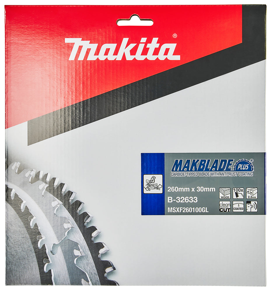 B-32633 MAKBLADE+ Sägeb. 260x30x100Z