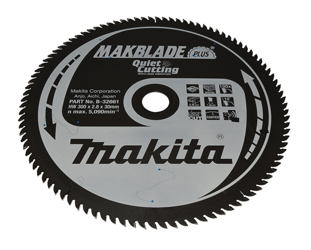 Kreissägeblatt 300x30x100Z MAKBLADE PLUS