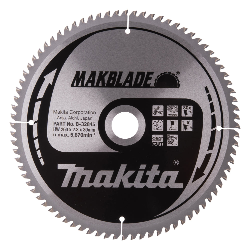 MAKBLADE Sägeb. 260x30x80Z B-32845