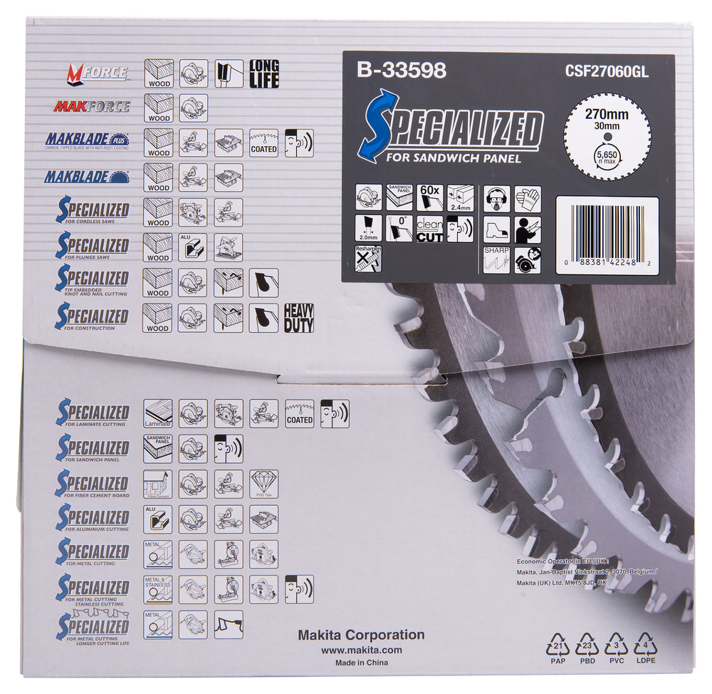 SPECIALIZED Sägeb.270x30x60Z B-33598