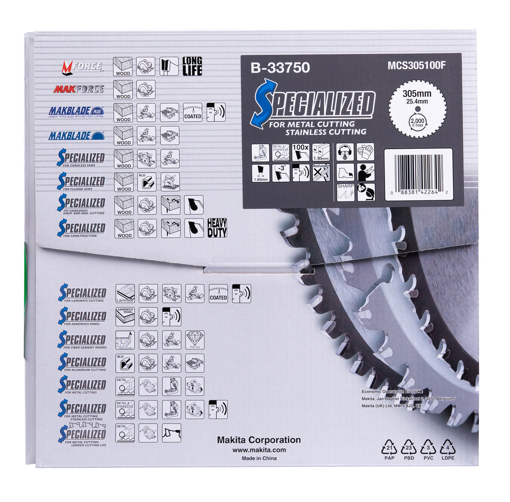 SPECIALIZED Sägeb.305x1"x100Z B-33750