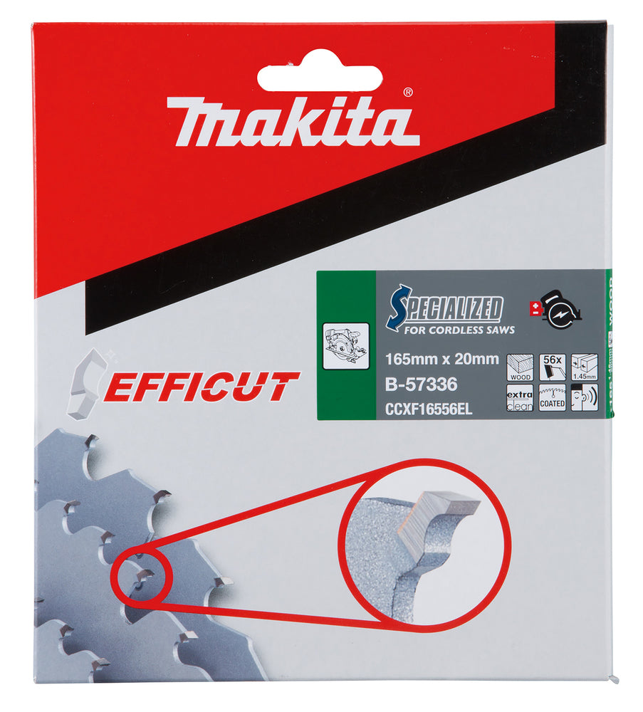 Sägeblatt 165x1,45x20, 56Z EFFICUT B-57336