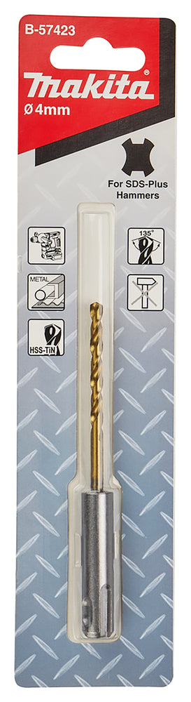 SDS-PLUS Bohrer 4mm HSS-TiN