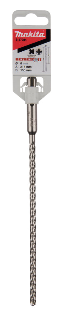 SDS-PLUS Bohrer 6x215mm NEMESISII