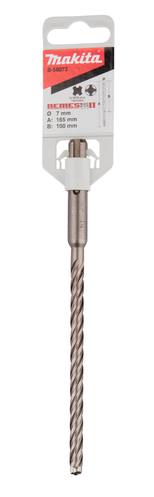 SDS-PLUS Bohrer 7x165mm NEMESISII