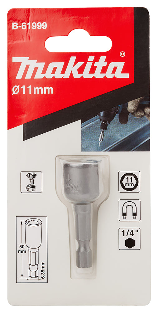 Steckschlüssel 1/4" SW11 B-61999