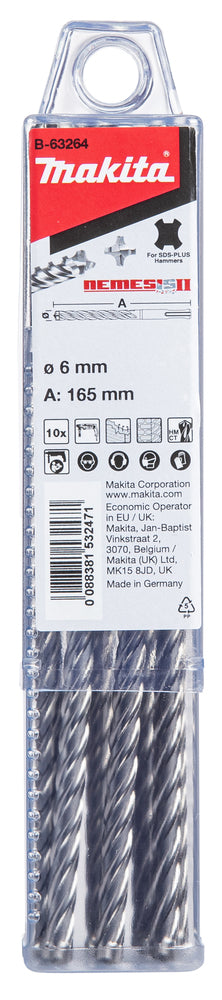 SDS-PLUS Bohrer 6x165mm NEMESISII
