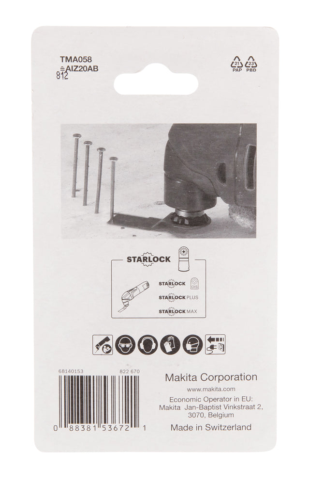 B-64923-5 Tauchsägeblatt-Set TMA058