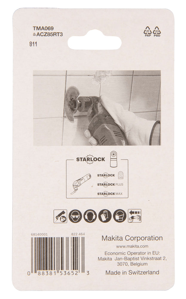 Segmentsägeblatt TMA069 B-65028