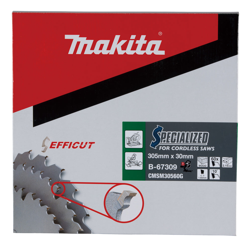 Sägeblatt 305x2,15x30, 60Z EFFICUT B-67309