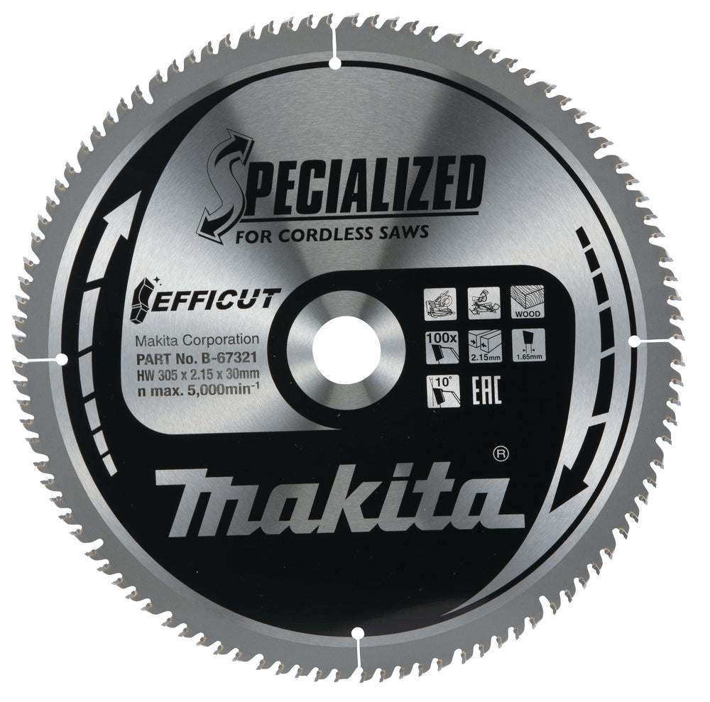 Sägeblatt 305x2,15x30, 100Z EFFICUT B-67321