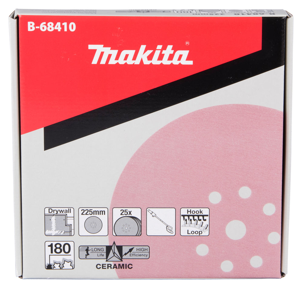 B-68410 Schleifpapier C180 225mm Klett