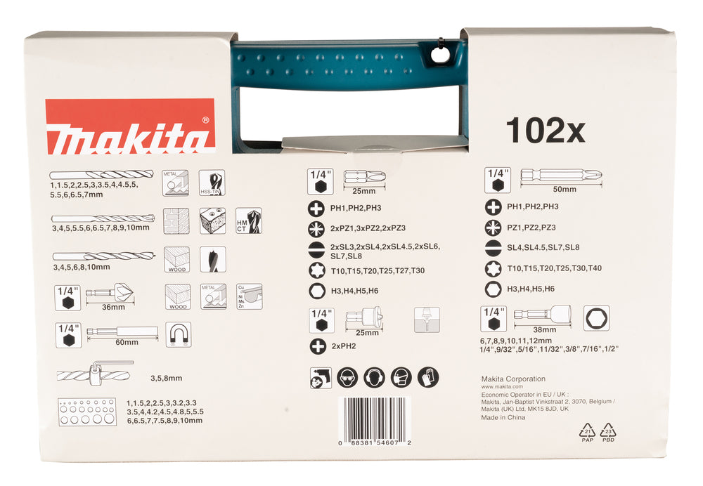 B-68432 Bohrer-Bit-Set 102-tlg.