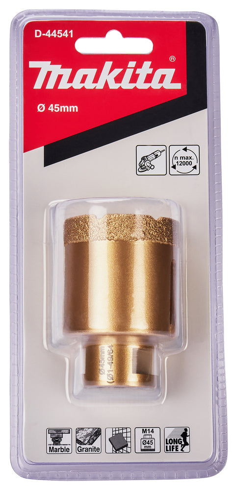 Diamant-Hohlbohrkrone 45 mm D-44541