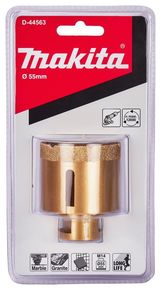 Diamant-Hohlbohrkrone 55 mm D-44563