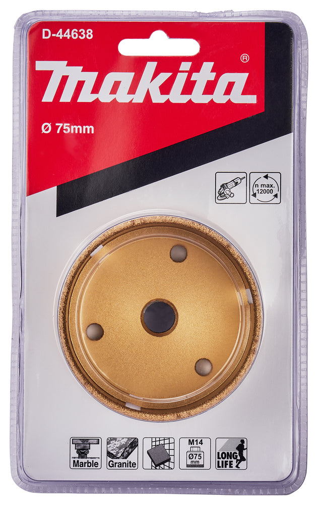 Diamant-Hohlbohrkrone 75 mm D-44638