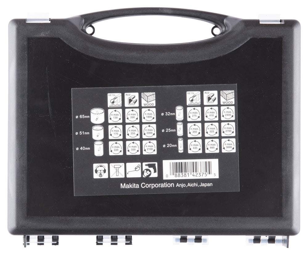 Lochsägen-Set Elektriker 9-teilig HSS-BiM D-47139
