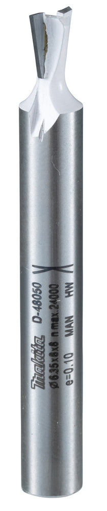 Zinken- und Gratfräser 6,35 mm D-48050