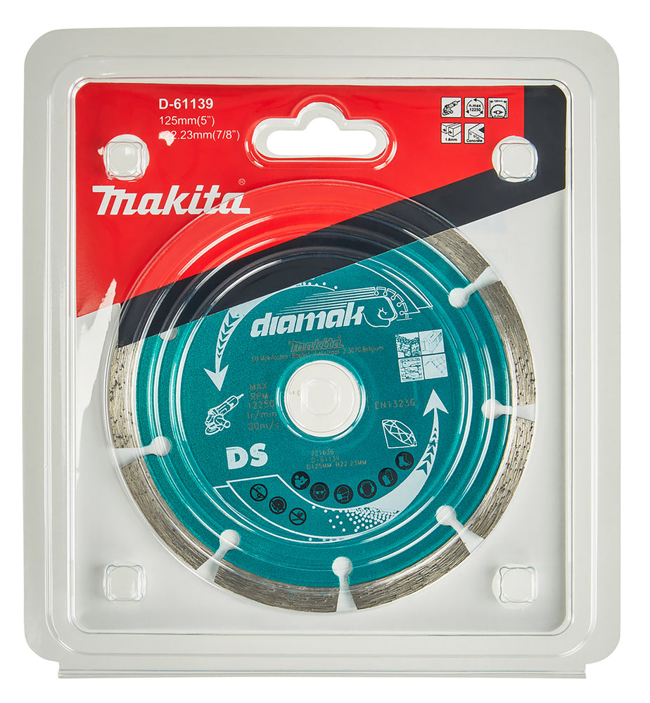 Diamanttrennscheibe DIAMAK 125mm D-61139
