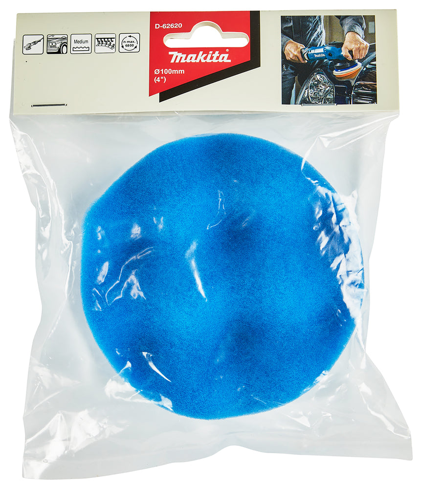 Polierpad blau Ø 100 mm D-62620