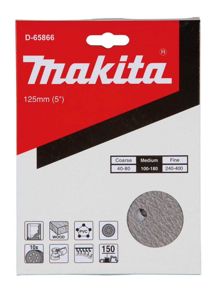 Schleifscheibe P150 125mm Klett D-65866