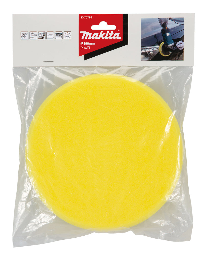 Polierpad gelb Ø 190 mm D-70786