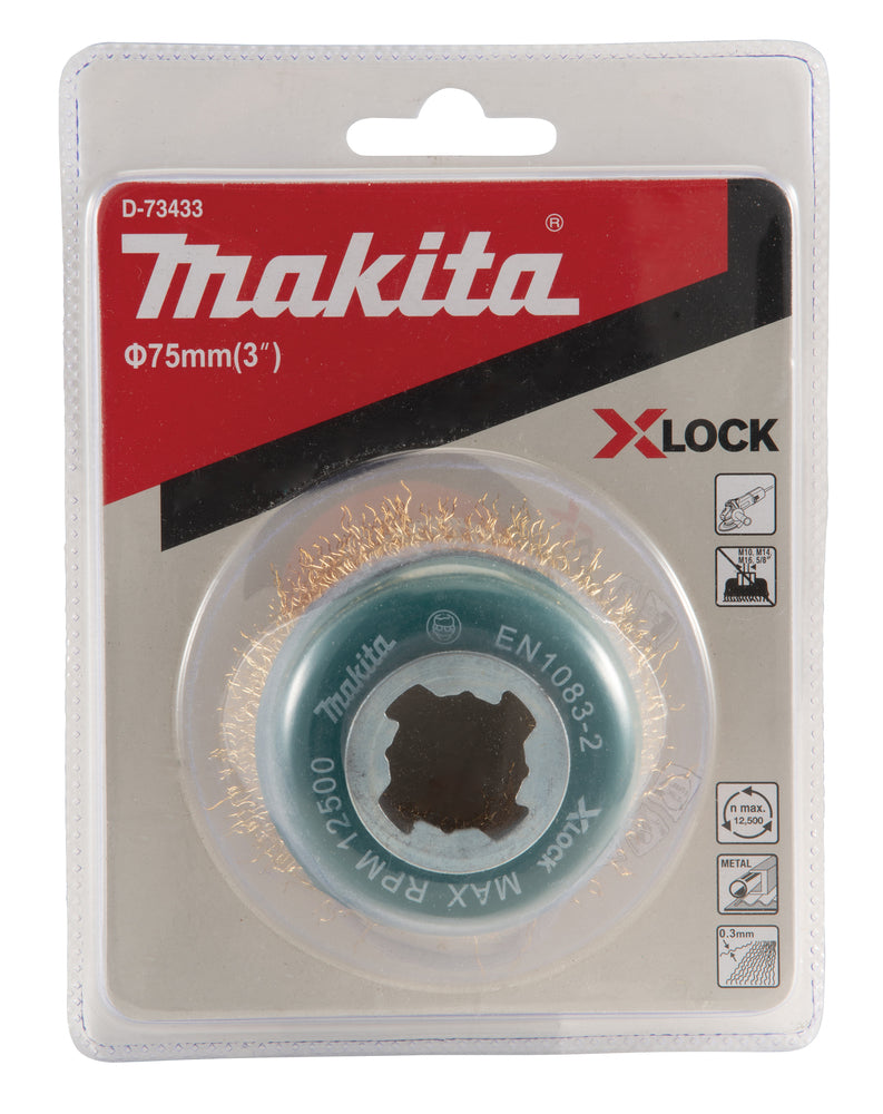Topfbürste 75mm X-LOCK D-73433
