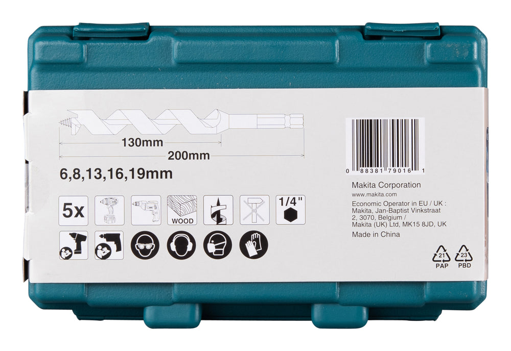 D-75677 Schlangenbohrer-Set