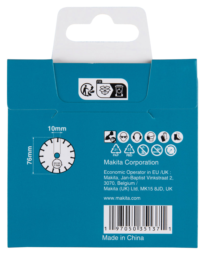 Trennscheibe 76mm universal
