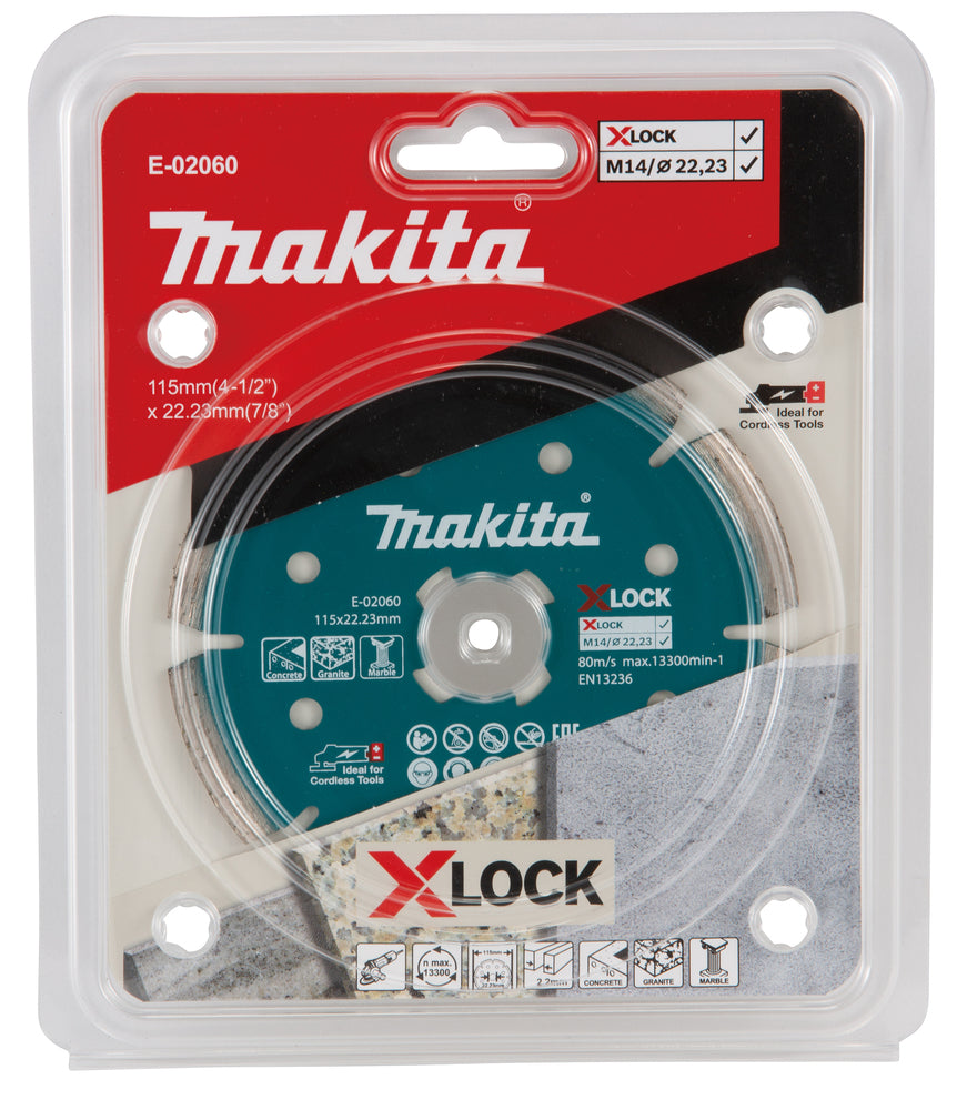 Diamanttrennscheibe X-LOCK 115mm E-02060