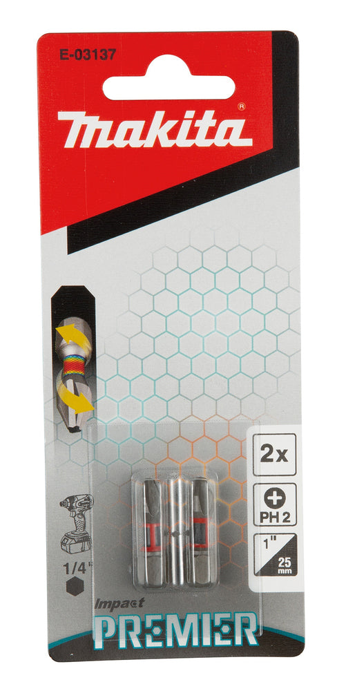 E-03137 Torsion Bit PH2 Impact Premier