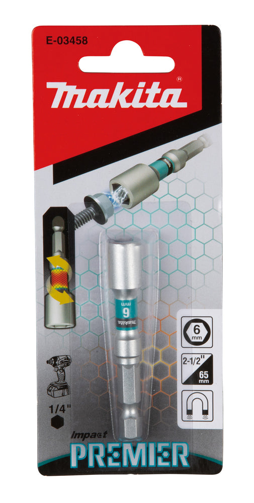 E-03458 Torsion Steckschlüssel SW6 Impact Premier