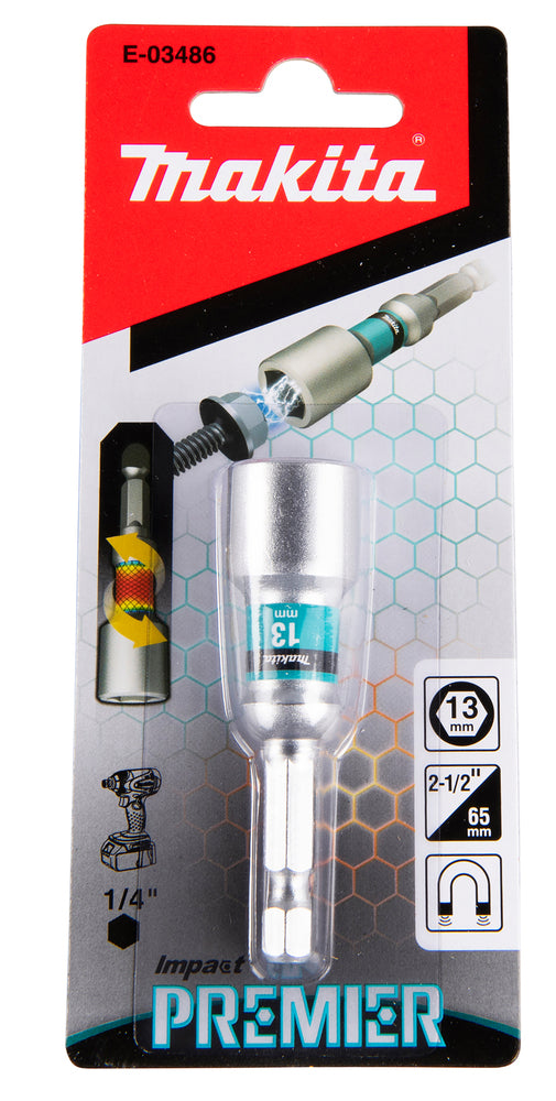 Torsion Steckschlüssel SW13 Impact Premier E-03486