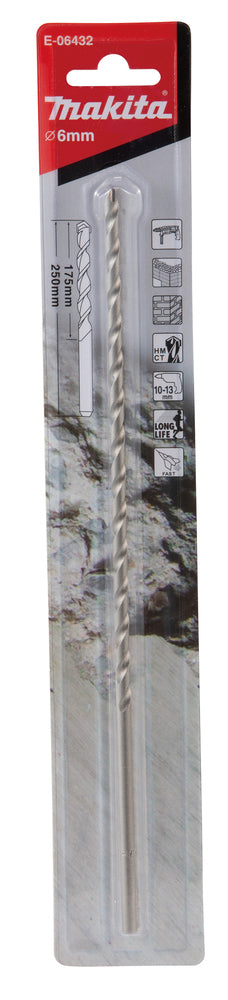 E-06432 Steinbohrer 6x250mm