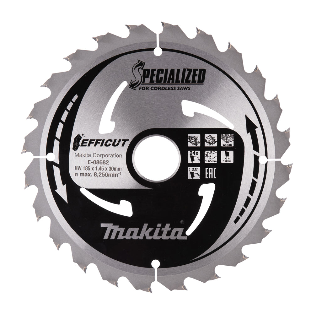 Sägeblatt 185x1,45x30, 24Z EFFICUT E-08682