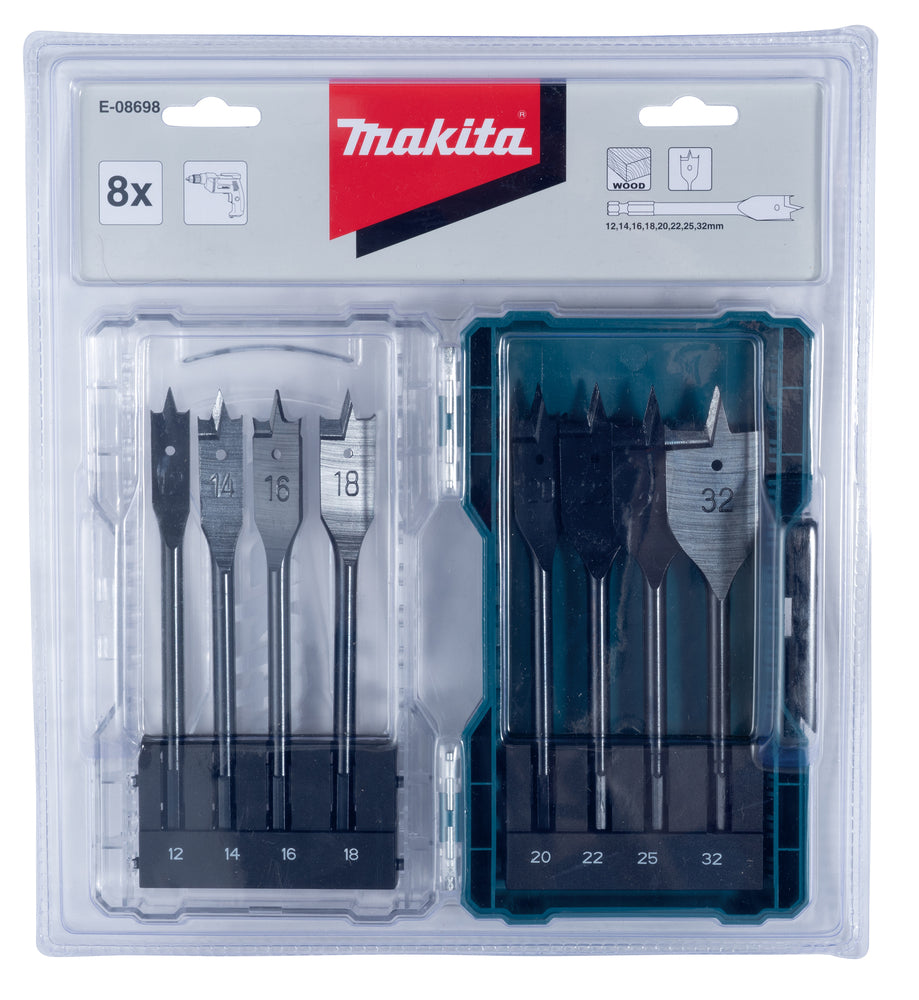 Flachfräsbohrer-Set E-08698